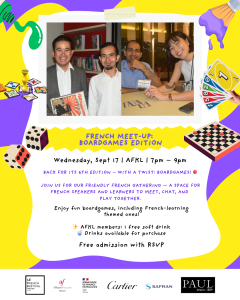 French Meet-up: Boardgames Edition