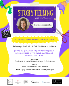 Storytelling with Lisa Ventura