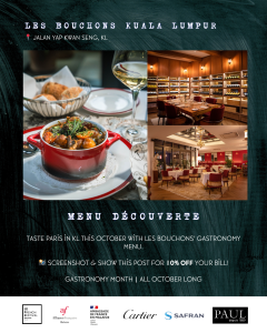Special Menu @ Les Bouchons