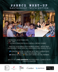 French Meet-Up: Gastronomy Trivia Night