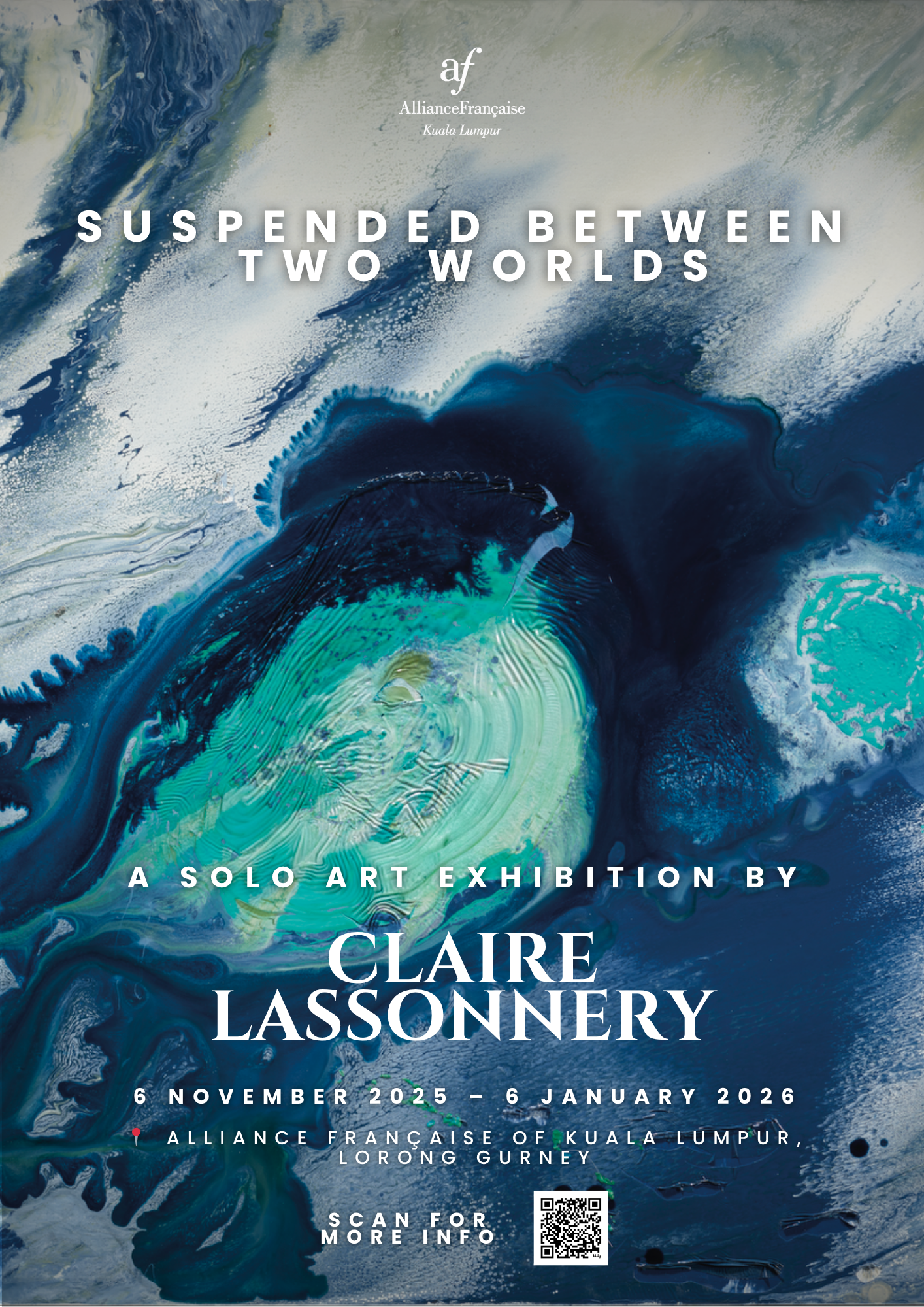 EXHIBITION : Suspended Between Two Worlds by Claire Lasonnery