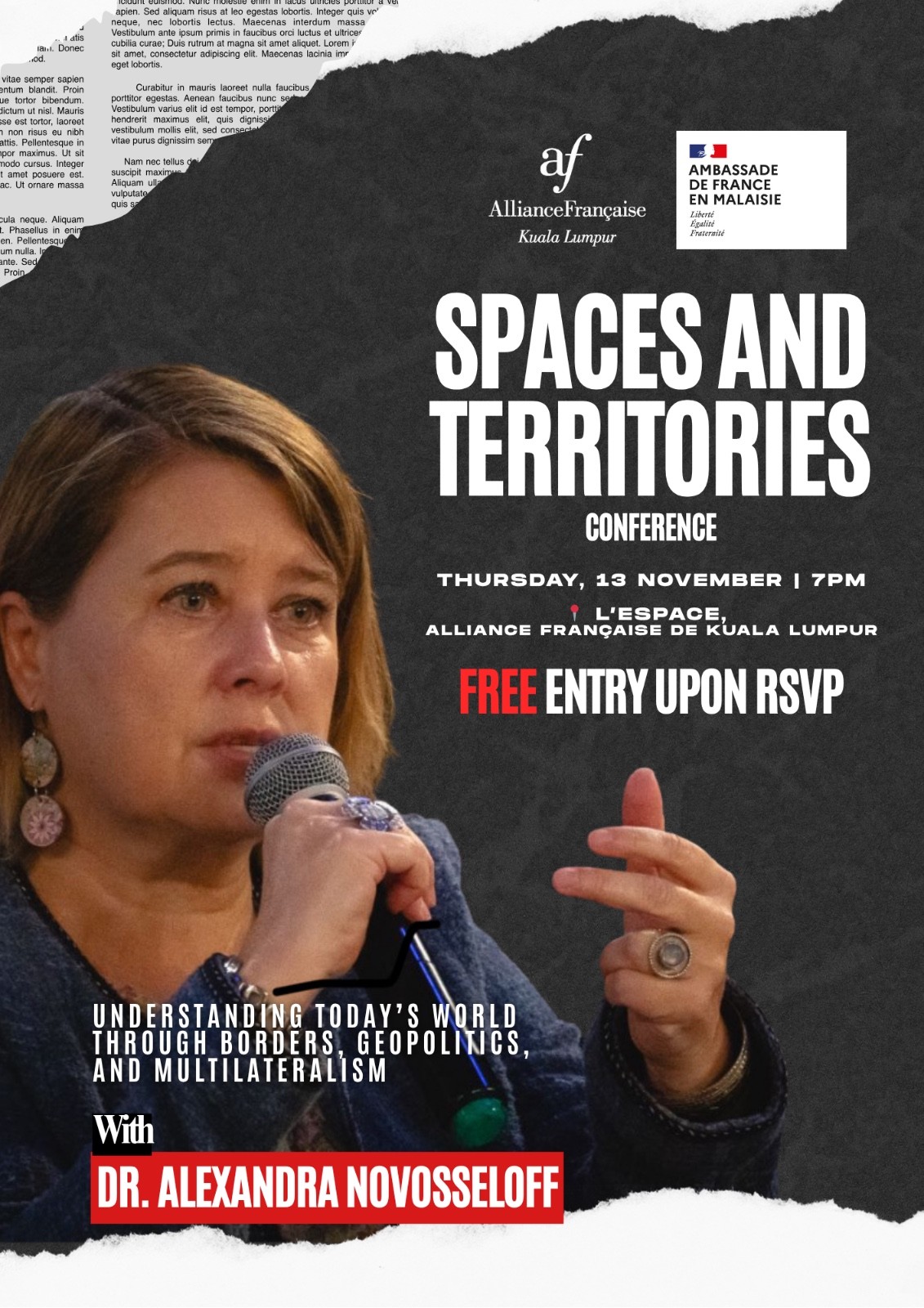 Spaces & Territories : Conference by Alexandra Novoseloff