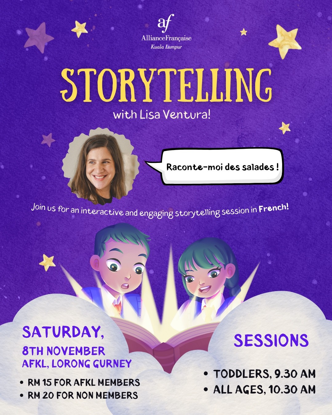 Storytelling with Lisa Ventura (Toddlers & Kids)