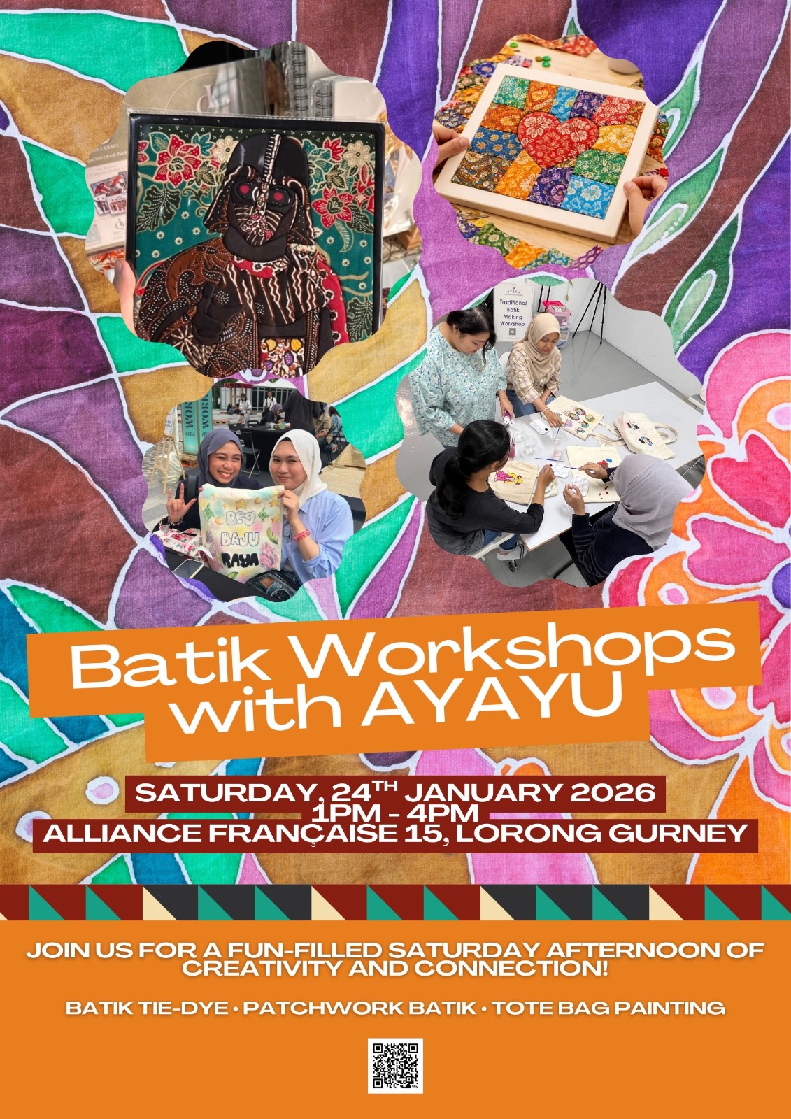 Batik Workshops with Ayayu