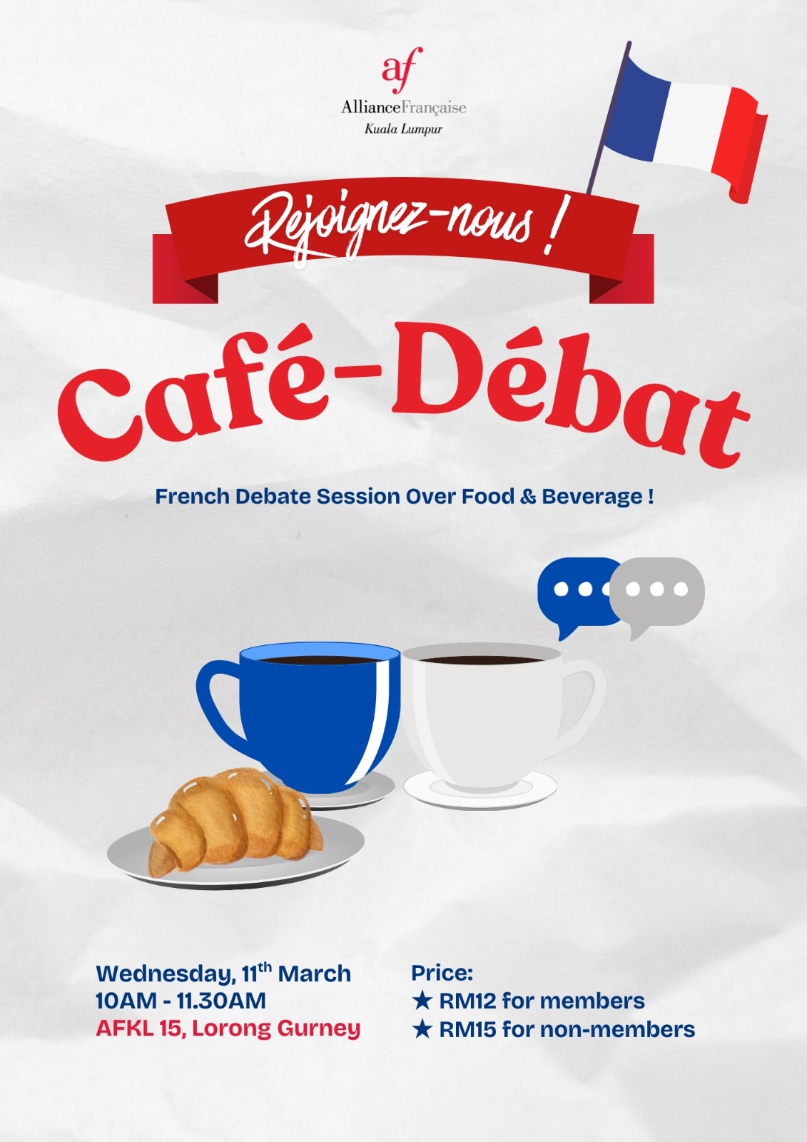 Café-Débat : 1st Edition