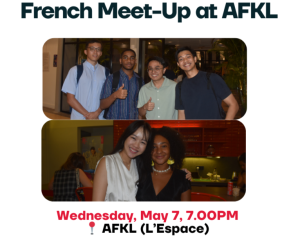 French Meet-Up in May