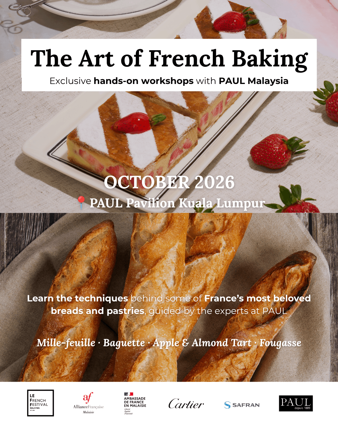 PAUL Baking & Patisserie Workshops